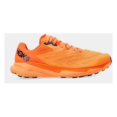 Hoka Zinal Férfi Terepfutó Cipő - blazing orange