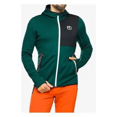 Ortovox Fleece Hoody Férfi felső - dark pacific