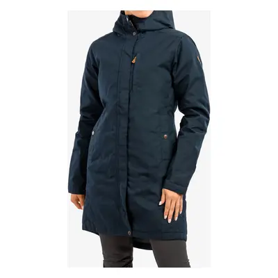 Fjallraven Kiruna Padded Parka Női Utcai Kabát - dark navy