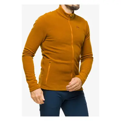 Odlo Roy Mid Layer Full Zip Férfi polárfelső - honey ginger/monks robe