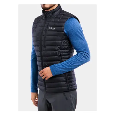 Rab Microlight Vest Pehelymellény - black