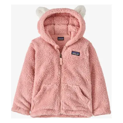 Patagonia Baby Furry Friends Hoody Gyermek pulóver - mallow pink