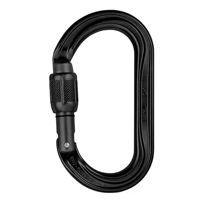 Petzl OK Screw-Lock Karabiner - noir