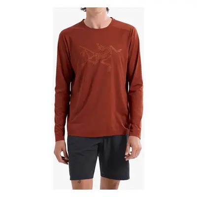 Arcteryx Cormac Logo LS Futófelső - sequoia heather/solaris