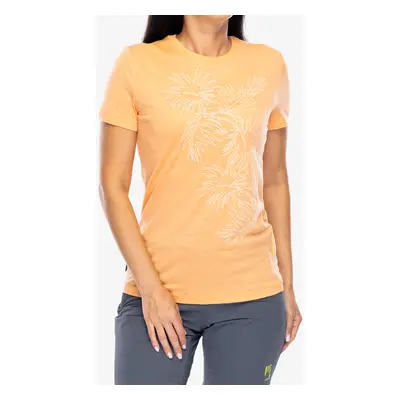 Icebreaker Merino Tech Lite SS Tee Winter Floral Női merino gyapjú póló - feldspar