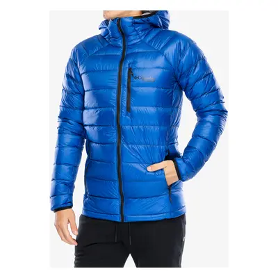 Columbia Arctic Crest Down Hooded Jacket Pehelykabát - mountain blue