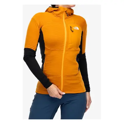 The North Face Stormgap Powergrid Hoodie Női cipzáras felső - iron citrus/tnf black