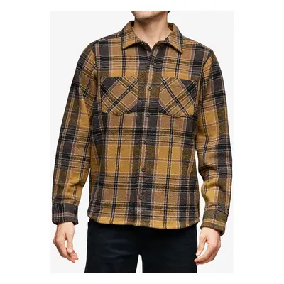 Black Diamond Project Heavy Flannel Ing - flax/black plaid