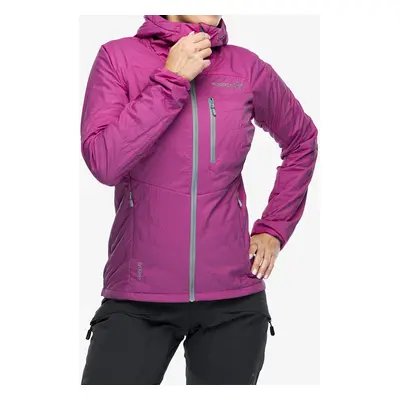 Norrona Lyngen Alpha100 Zip Hood Női bélelt kabát - festival fuchsia