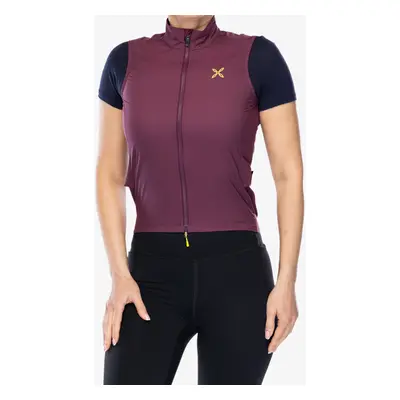 Montura Rando Cycling Windproof Vest Női kerékpáros mellény - wine red