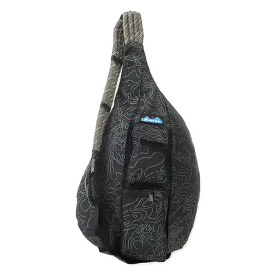 Kavu Rope Sling Városi hátizsák - black topo