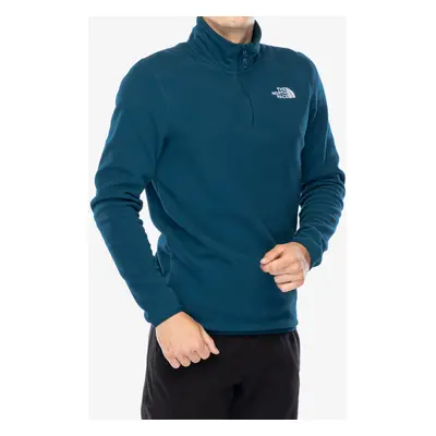 The North Face Glacier 1/4 Zip Polárfelső - midnight petrol