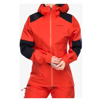 La Sportiva Roseg GTX Jacket Női esőkabát - cherry tomato/black