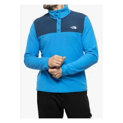 The North Face TKA Glacier Snap-Neck Pullover Polárfelső - blue