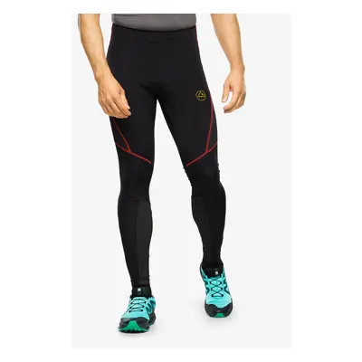 La Sportiva Triumph Tight Pant Női futó leggings - black/yellow