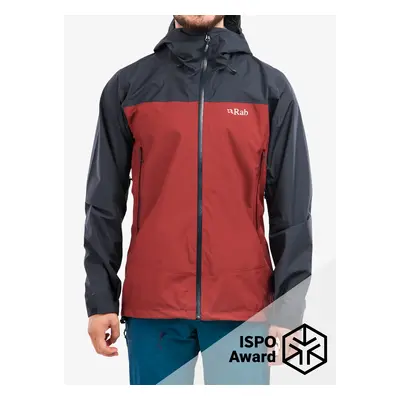 Rab Arc Eco Jacket Férfi Dzseki - beluga/oxblood red