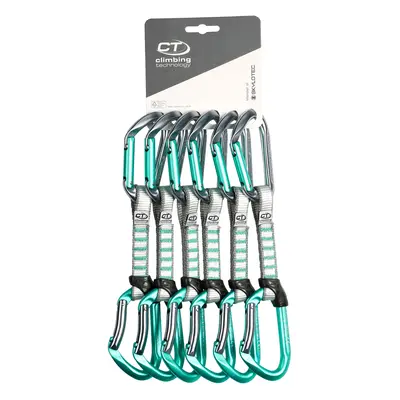 Climbing Technology Salto Set NY cm 6-Pack Expressz sziklamászáshoz - titanium/acquamarine