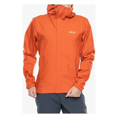 Rab Downpour Eco Jacket Esőkabát - firecracker