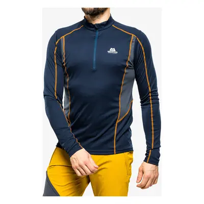 Mountain Equipment Ignis LS Zip Tee Hosszúujjú - cosmos/ombre blue