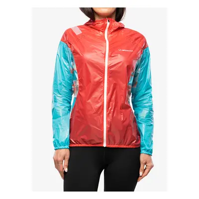 La Sportiva Briza Windbreaker Jkt Női Futódzseki - hibiscus/malibu blue