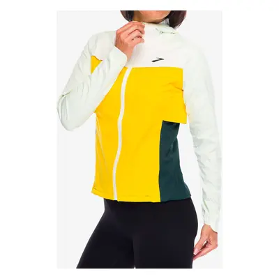 Brooks High Point Waterproof Jacket Női esőkabát - lemon/ecru/green