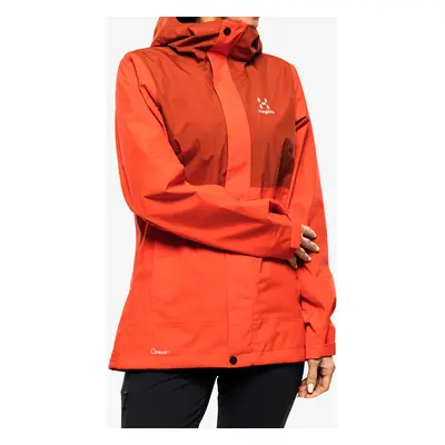 Haglofs Koyal Proof Jacket Női Esőkabát - poppy red/corrosion