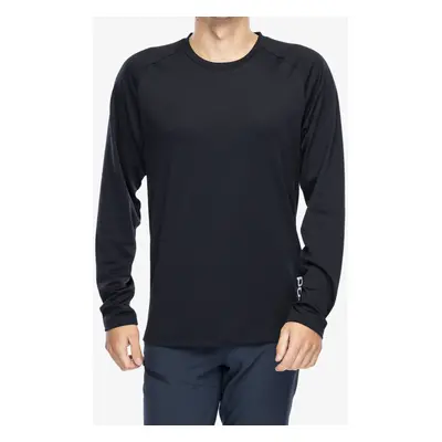 POC Essential DH LS Jersey Kerékpáros felső - carbon black