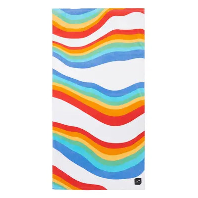 Slowtide Roygbiv Beach Towel Strandtörülköző - white