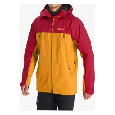 Marmot Alpinist Jacket Esőkabát - team red/golden sun