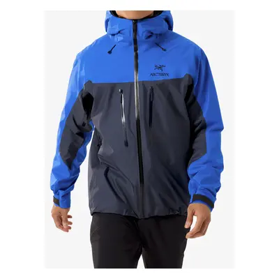 Arcteryx Alpha Jacket Gore-Tex kabát - black sapphire/light vitality