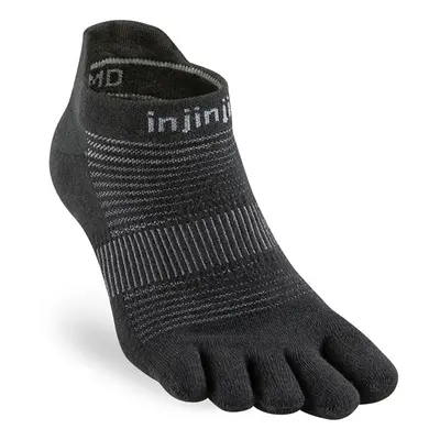 Injinji Run Original Weight No-Show Futózokni - black