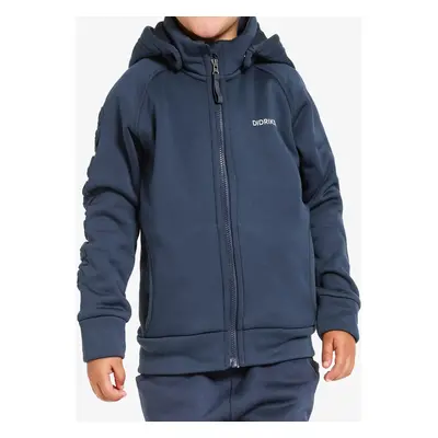 Didriksons Corin Full Zip Gyermek pulóver - navy