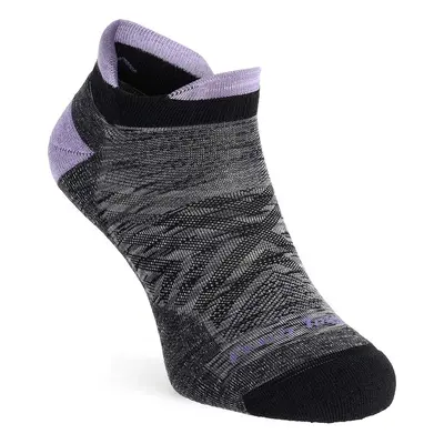 Darn Tough Run No Show Tab Ultra-Lightweight with Cushion Női zokni - space gray