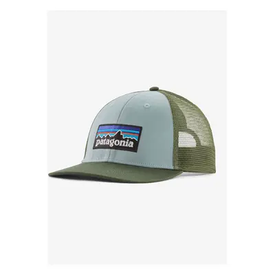 Patagonia P-6 Logo LoPro Trucker Hat Baseball-Sapka - thermal blue