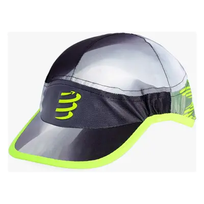 Compressport Pro Racing Cap Futósapka - black/white print