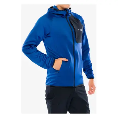 Columbia Triple Canyon Grid Fleece Hooded FZ II Kapucnis felső - mountain blue/black