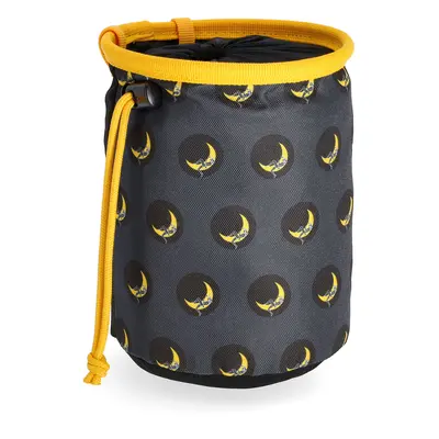 La Sportiva Climbing On The Moon Chalk Bag Ziazsák - carbon/giallo