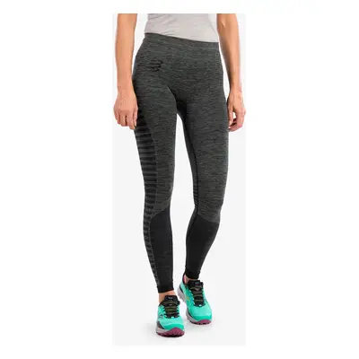 Compressport Winter Run Legging Futónadrág Női - black