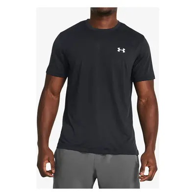 Under Armour UA Launch Short Sleeve Gyorsan száradó póló - black/reflective