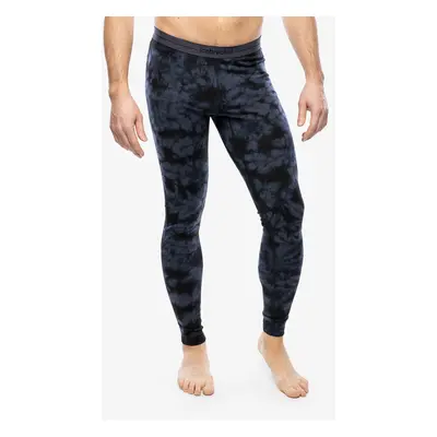 Icebreaker Merino Oasis Leggings Cloud Dye Termoaktív hosszúszárú alsó - graphite/black/cd