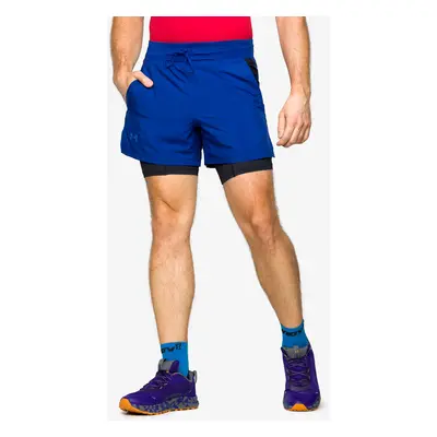 Under Armour Launch Elite 2in1 5&#039;&#039; Short Férfi Rövid Futónadrág - blue mirage/black/re