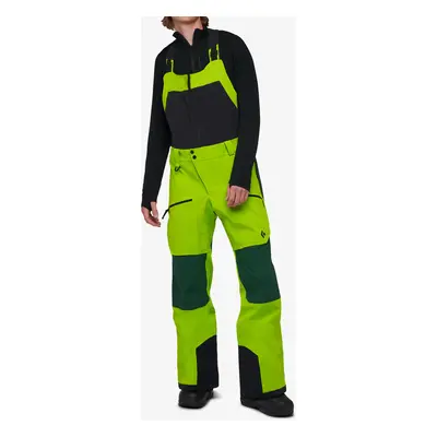 Black Diamond Recon Stretch Pro Bibs Túrasínadrág - lime green/mountain forest