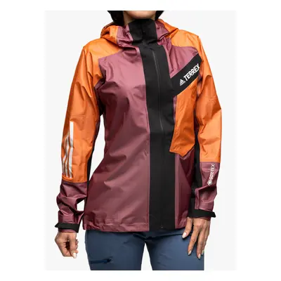 adidas TERREX Techrock Light GORE-TEX Jacket Női Kabát - red/semi impact orange