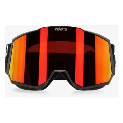 100% Snowcraft Hiper Síszemüveg - mirror red lens