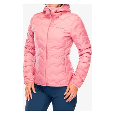 Columbia Delta Ridge II Down Hooded Jacket Női pehelykabát - pink agave