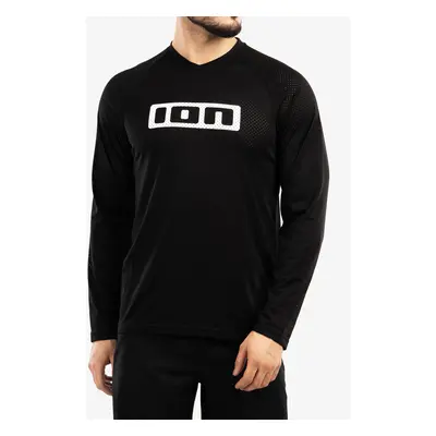 ION Logo LS Kerékpáros Felső - black