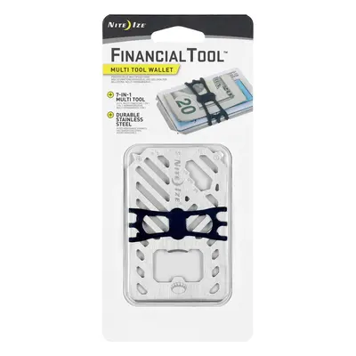 Nite Ize FinancialTool Multi Tool Wallet Multifunkciós Szerszám - steel