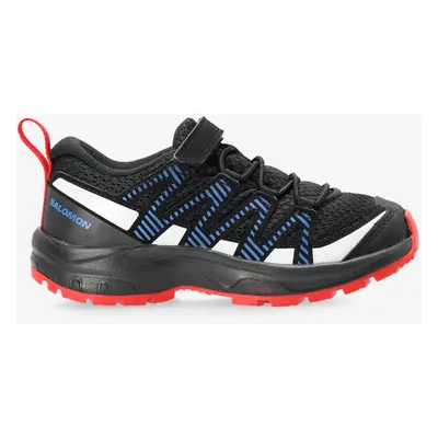 Salomon Xa Pro V8 Gyerekcipő - black/lapis blue/fiery red