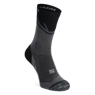 Salomon Speedcross Crew Futózokni - black/magnet/quarry