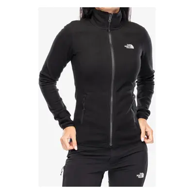 The North Face Glacier Full Zip Női Pulóver - tnf black